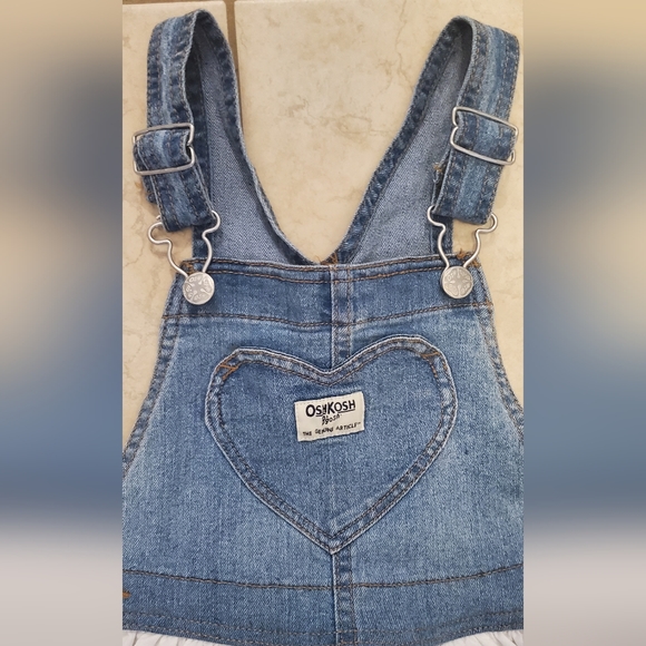 Oshkosh denim flower dreas - Picture 3 of 4